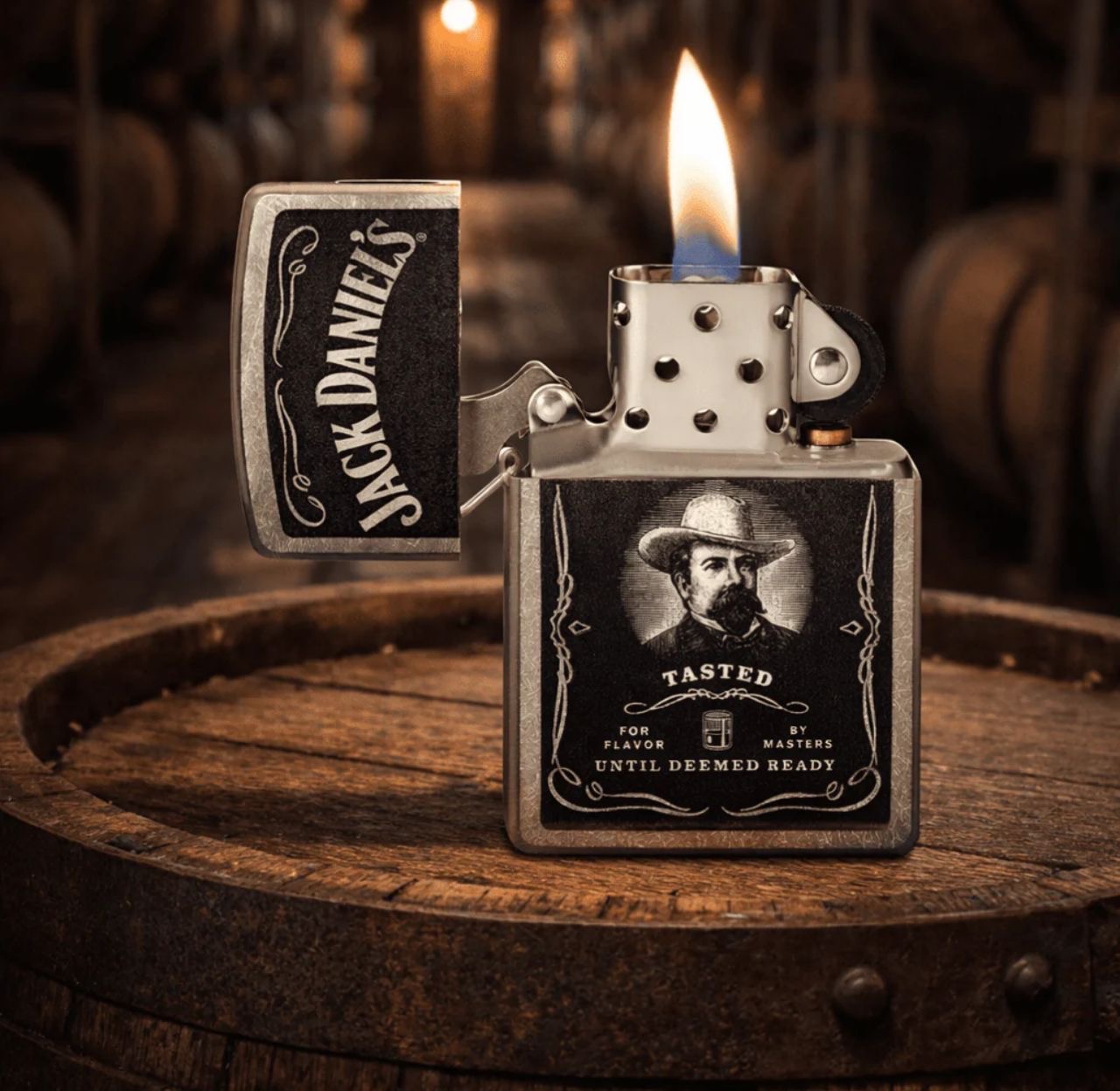 فندک زیپو اورجینال پرتره جک دنیلز Zippo 48748 Jack Daniel's
