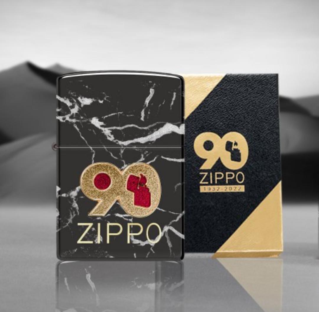 فندک زیپو اورجینال کلکسیونی ۹۰ سالگی Zippo 49864 90th