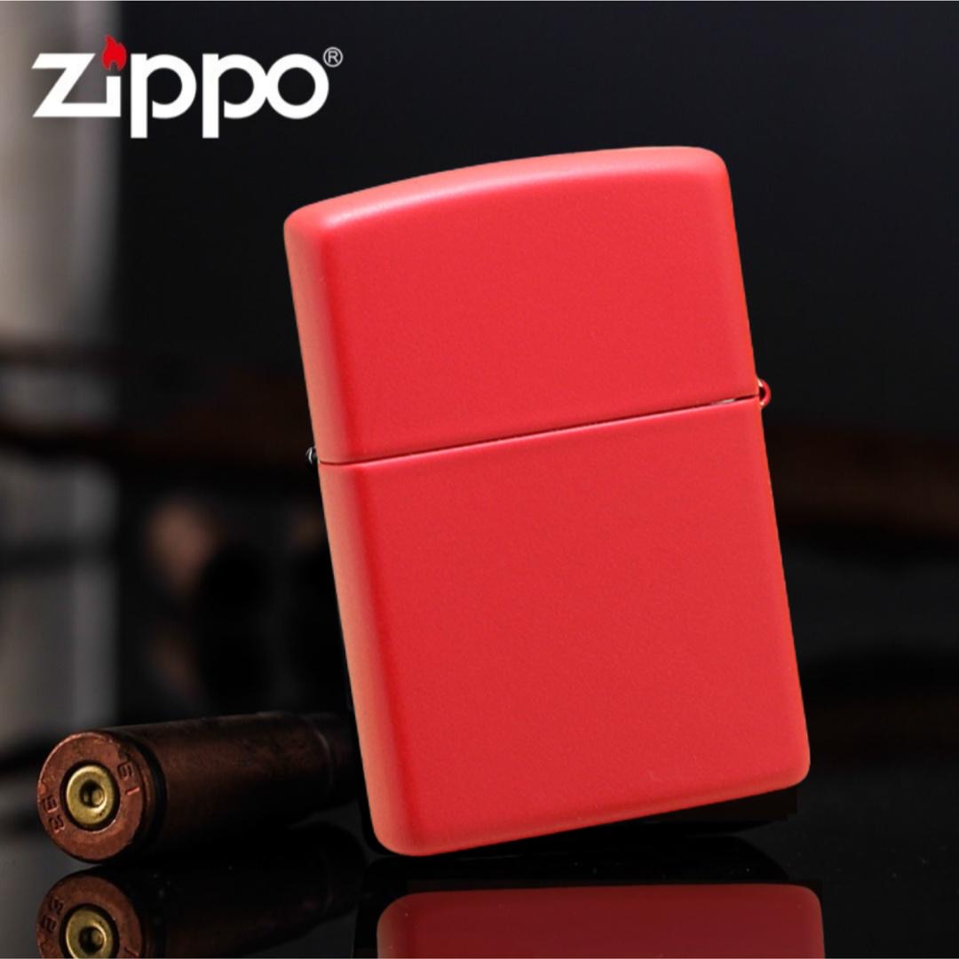 فندک زیپو اورجینال قرمز مات کلاسیک Zippo 233