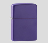 فندک زیپو اورجینال بنفش مات کلاسیک Zippo 237 purple Matte