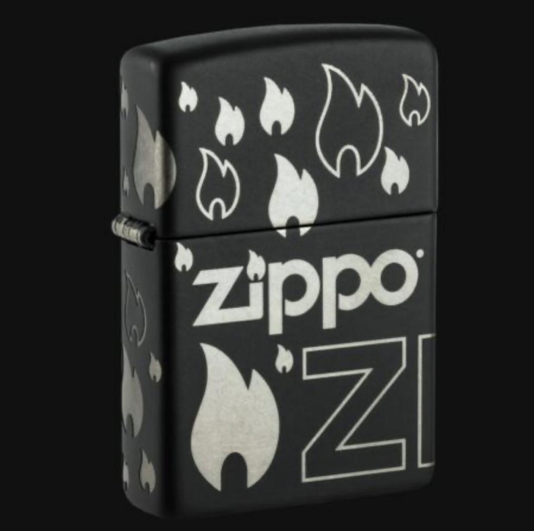 فندک زیپو اورجینال مشکی مات ۳۶۰ درجه Zippo 48908