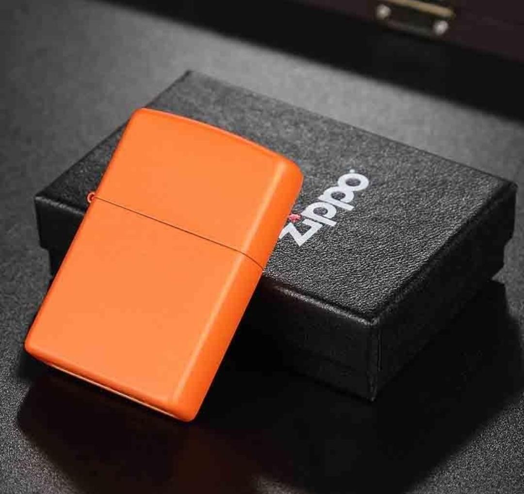 فندک زیپو مدل 231 | Zippo Orange Matte اصل آمریکا | فندک زیپو نارنجی مات