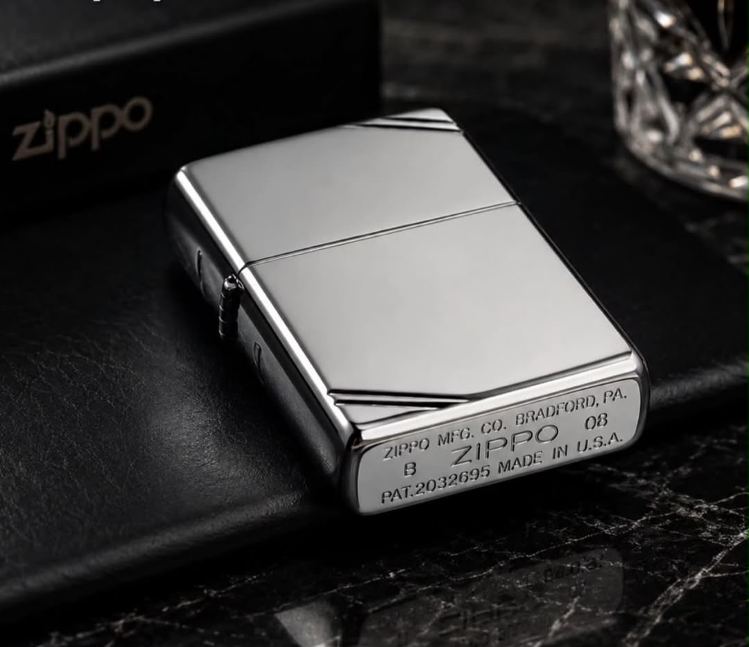 فندک زیپو اصل کروم براق Zippo 260 High Polish Chrome