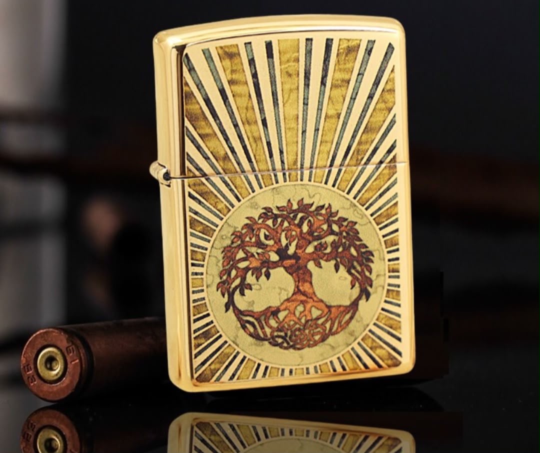 فندک زیپو اصل چشم اژدها 540 رنگی Zippo 48391 Dragon Eye Design