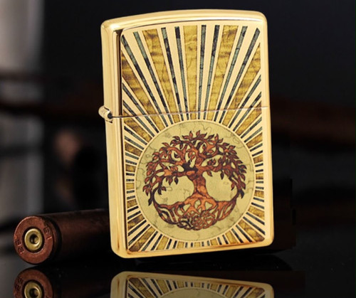 فندک زیپو اصل چشم اژدها 540 رنگی Zippo 48391 Dragon Eye Design