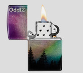 فندک زیپو اصل طرح شفق قطبی Zippo 48771 Northern Lights