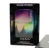 فندک زیپو اصل طرح شفق قطبی Zippo 48771 Northern Lights