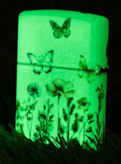 فندک زیپو ۴۶۷۰۳ طرح پروانههای درخشان | Zippo 46703 Glowing Butterflies Design