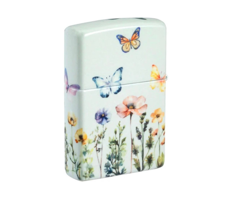 فندک زیپو ۴۶۷۰۳ طرح پروانههای درخشان | Zippo 46703 Glowing Butterflies Design