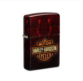 فندک زیپو ۴۸۹۹۴ طرح هارلی دیویدسون شعلههای آتش | Zippo 48994 Harley-Davidson Fusion Flames