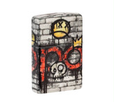 فندک زیپو ۴۶۲۸۲ طرح گرافیتی کینگ | Zippo 46282 Graffiti King Design