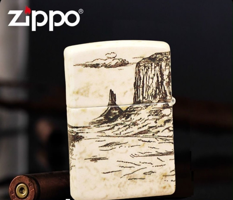 فندک زیپو ۴۸۵۱۸ طرح وسترن | Zippo 48518 Wild West Design