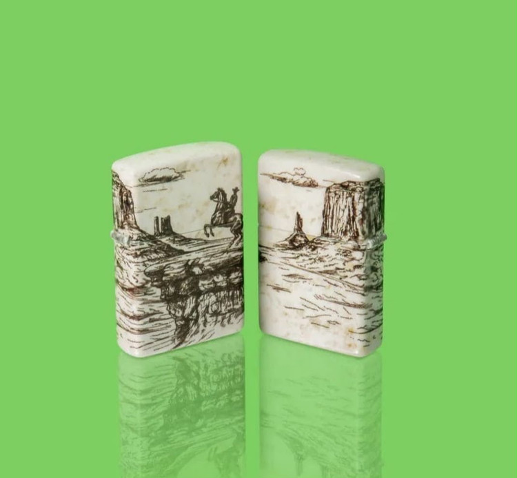 فندک زیپو ۴۸۵۱۸ طرح وسترن | Zippo 48518 Wild West Design