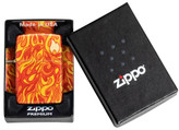 فندک زیپو ۴۸۹۸۱ طرح آتش | Zippo 48981 Fire Zippo Design