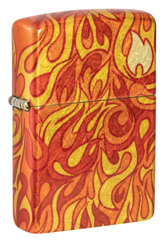 فندک زیپو ۴۸۹۸۱ طرح آتش | Zippo 48981 Fire Zippo Design