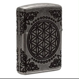 فندک زیپو ۲۹۶۷۰ درخت زندگی آنتیک سیلور | Zippo 29670 Armor Tree of Life