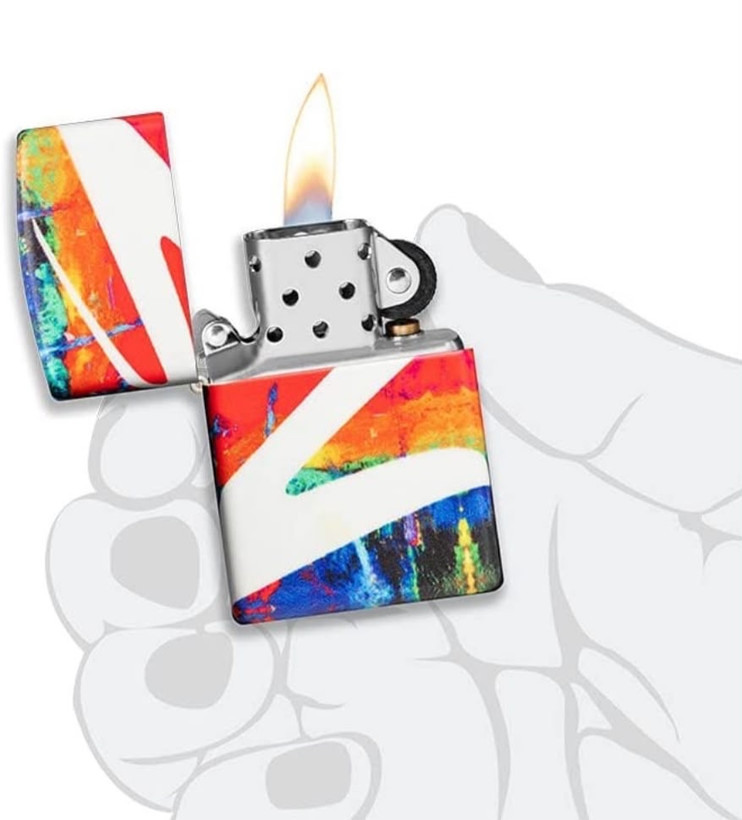 فندک زیپو ۴۹۶۸۲ طرح Dippy Z | Zippo 49682 Dippy Z Design