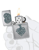 فندک زیپو ۴۶۲۳۲ طرح درخت عشق | Zippo 46232 Tree of Love Design