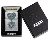فندک زیپو ۴۶۲۳۲ طرح درخت عشق | Zippo 46232 Tree of Love Design