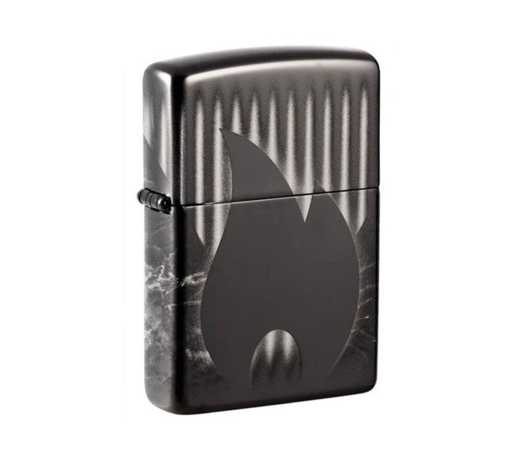 فندک زیپو ۴۸۷۳۸ طرح شعله زیپو | Zippo 48738 Zippo Flame Design