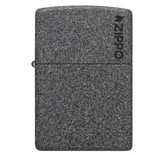 فندک زیپو ۲۱۱ZL لوگو زیپو با پوشش آیرون استون | Zippo 211ZL Iron Stone Logo