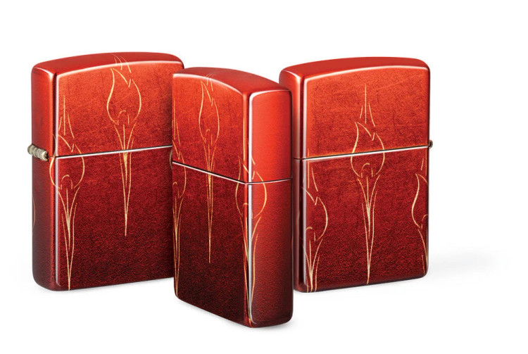 فندک زیپو ۴۸۵۱۰ طرح شعلههای زیپو | Zippo 48510 Ombre Zippo Flames Zippo 48510 – Ombre Zippo Flames
