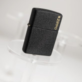 فندک زیپو ۲۳۶ZL لوگوی زیپو با روکش مشکی آسفالتی Zippo 236ZL Classic Black Crackle® Zippo Logo